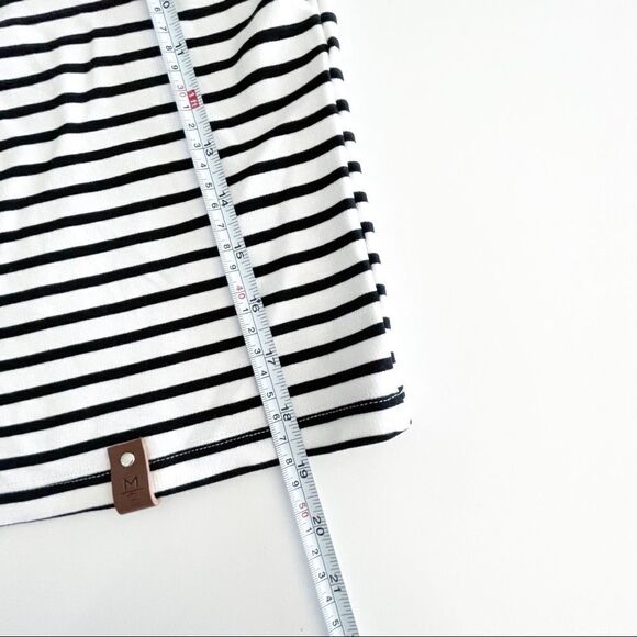 Ministreet Street wear //  Sienna Women's Pencil Skirt // White Stripe // Sz Lrg - Picture 5 of 8